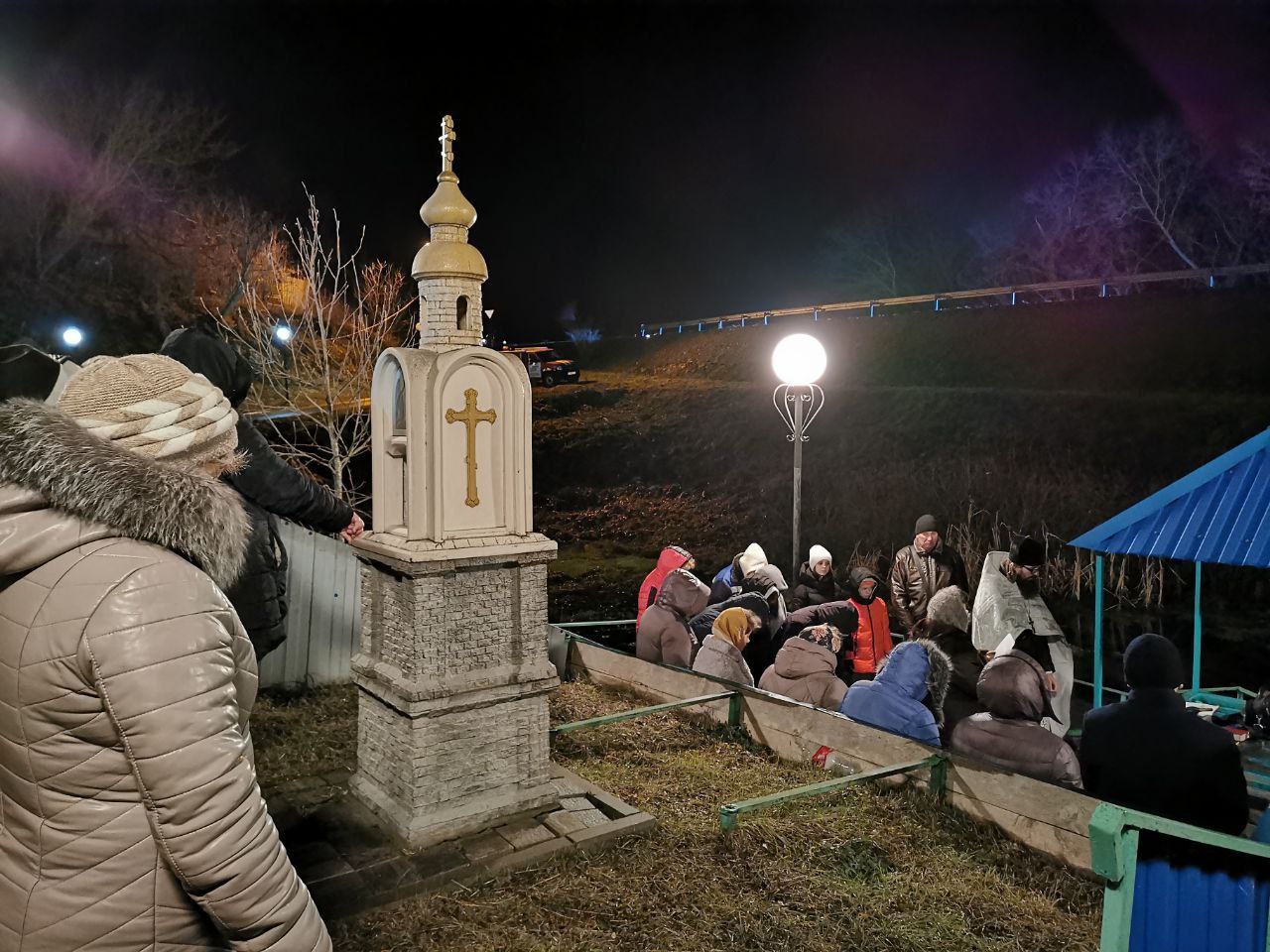 Православные христиане отметили праздник Крещения Господня..