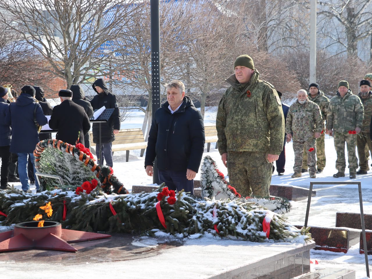 «В преддверии Дня защитника Отечества: дань уважения нашим героям».