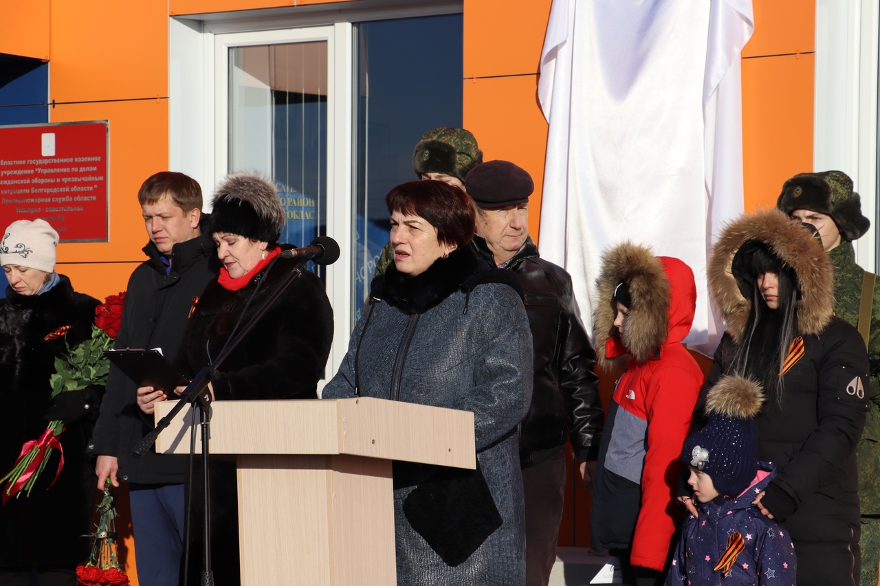 Сегодня прошло открытие мемориальной доски в память о нашем герое Журавлёве Андрее Александровиче