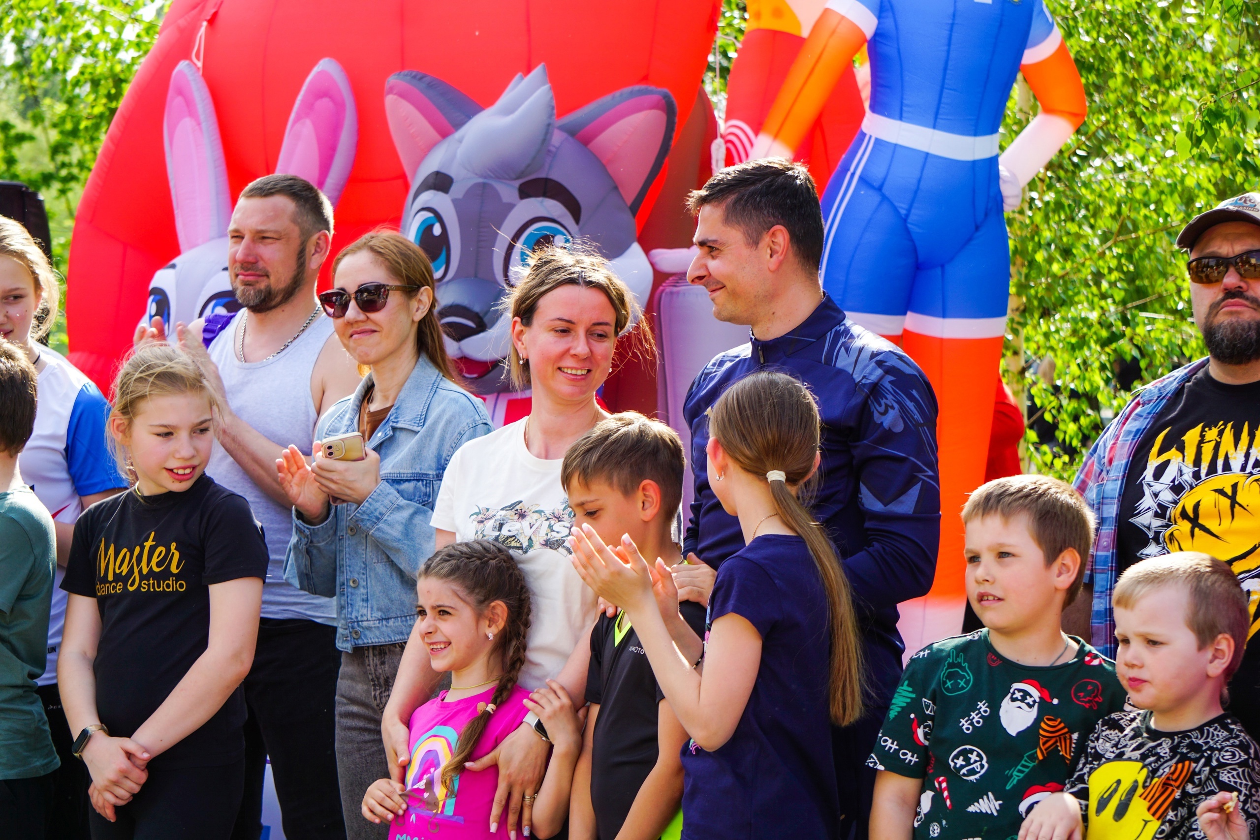 В Парке Победы прошёл фестиваль ВСФК «ГТО»  для многодетных семей «Белгородская семья»..