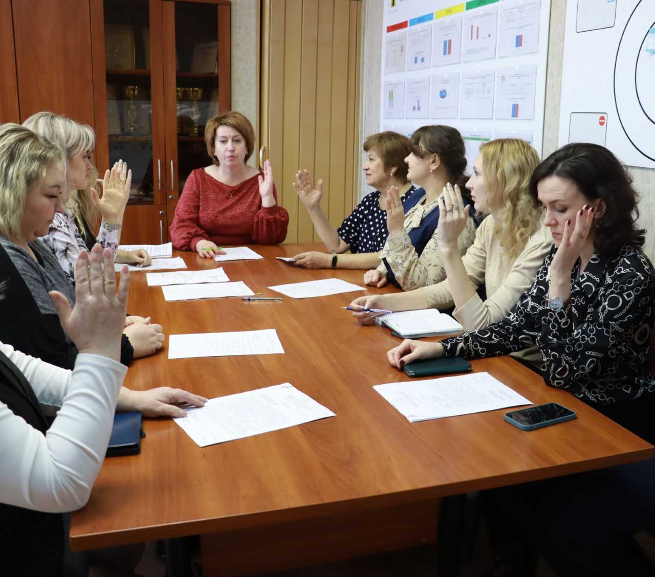 Заседание Чернянской территориальной избирательной комиссии