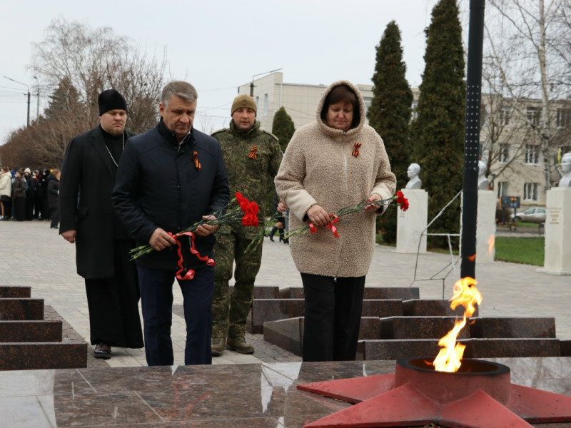 День Героев Отечества отметили в п. Чернянка.