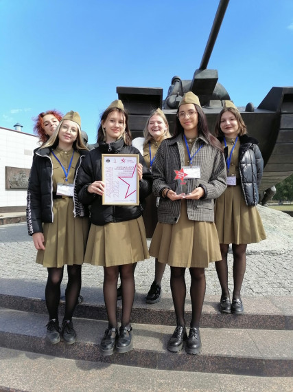 Вокальный ансамбль "Фейерверк" принял участие в VI Всероссийском фестивале солдатской песни «Поле Славы».