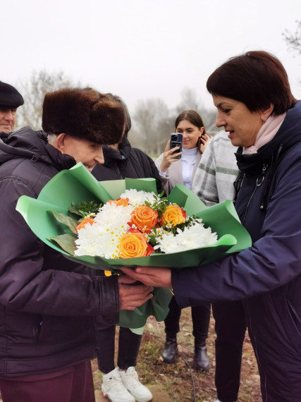 В Чернянском районе Ветеран Великой Отечественной войны отметил вековой юбилей. В Чернянском районе Ветеран Великой Отечественной войны отметил вековой юбилей.