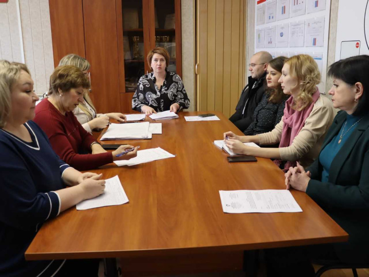 Заседание Чернянской территориальной избирательной комиссии.