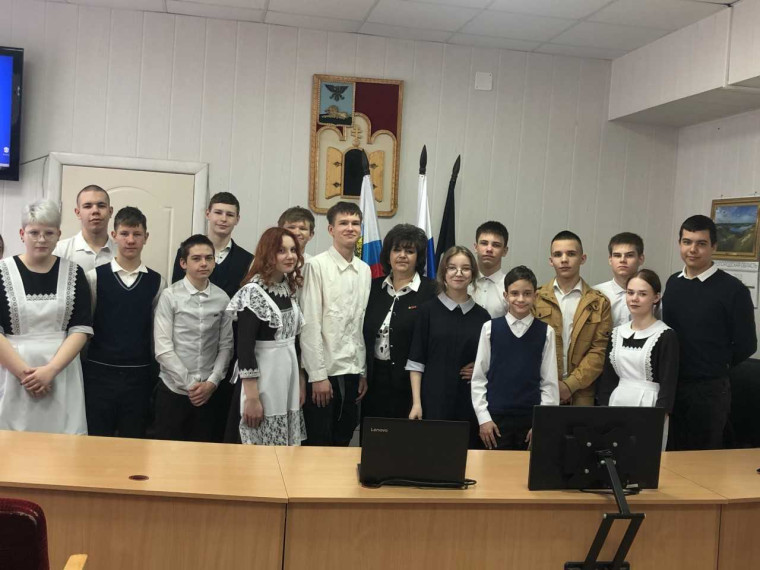 Встреча с председателем Муниципального совета Чернянского района Чуб М.В.. Встреча с председателем Муниципального совета Чернянского района Чуб М.В..