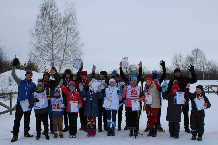 Первенство района по лыжным гонкам «Открытие лыжного сезона».