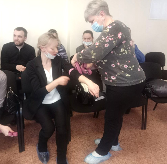 В Чернянском районе продолжается обучение жителей по оказанию первой доврачебной помощи..