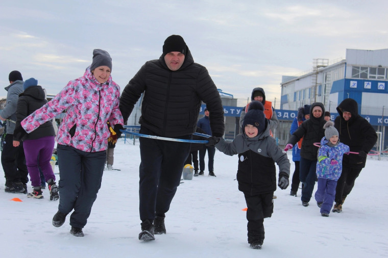 В эти выходные на стадионе п. Чернянка прошёл районный фестиваль спортивного туризма «Зимний движ-2024».