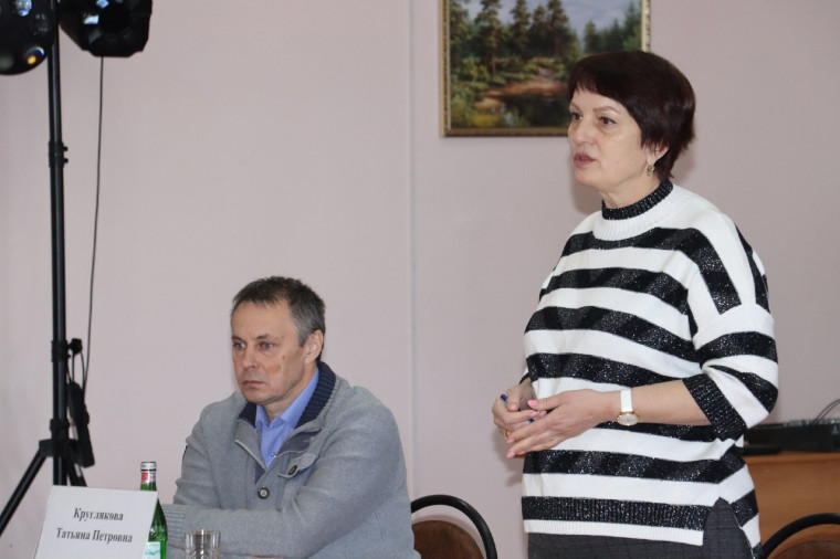 Сегодня в рамках выездного приёма граждан Татьяна Петровна встретилась с жителями Прилепенской территории.