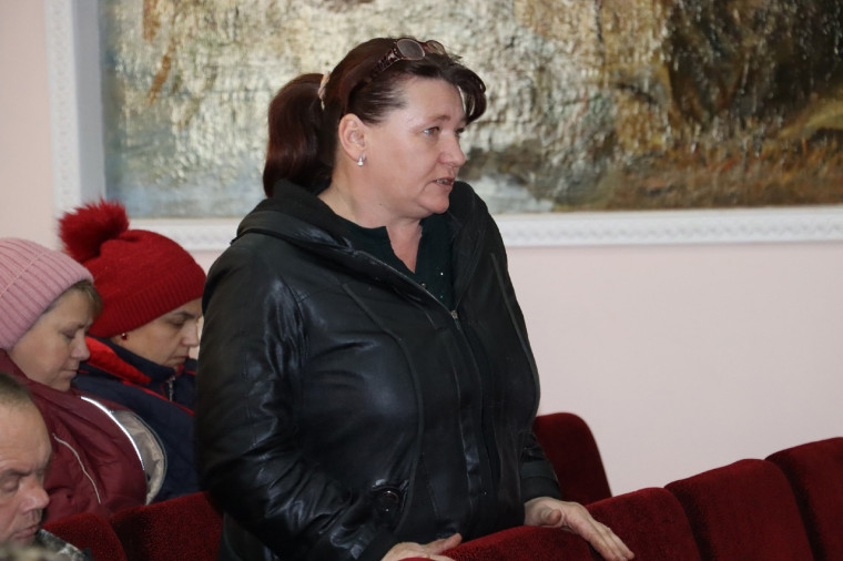 Сегодня в рамках выездного приёма граждан Татьяна Петровна встретилась с жителями Прилепенской территории.