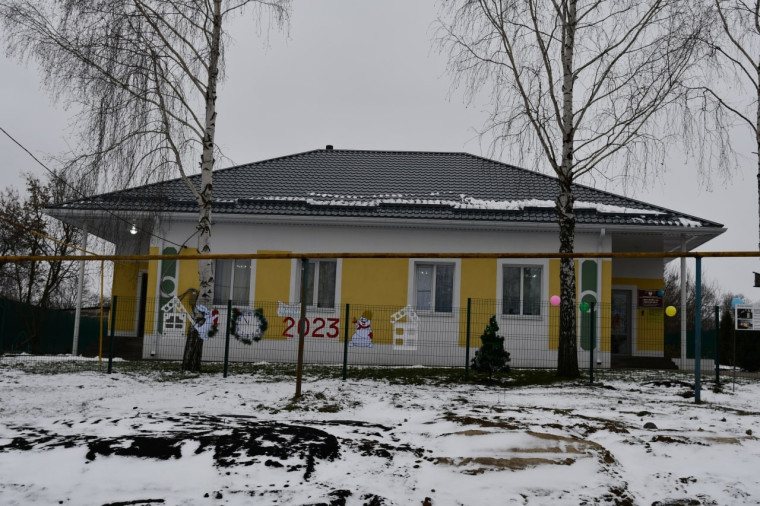 Сегодня прошло торжественное открытие отремонтированного детского сада «Звездочка».