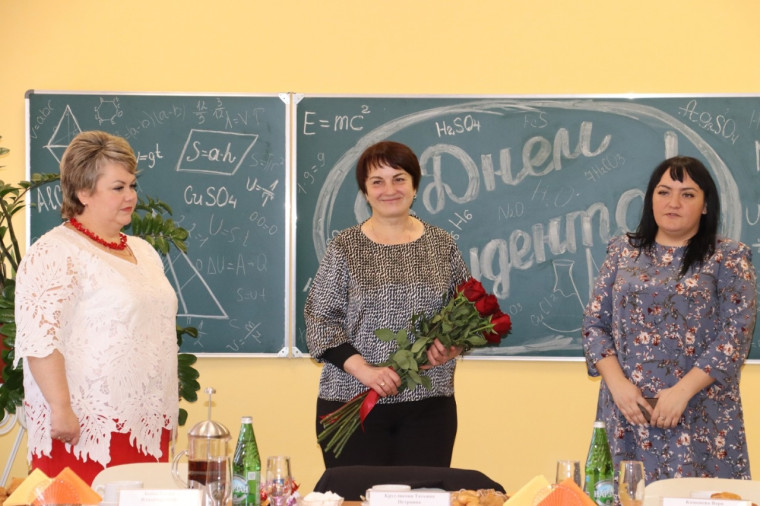 Сегодня Татьяна Круглякова присутствовала на празднике посвященному Дню студента в Чернянском агромеханическом техникуме.