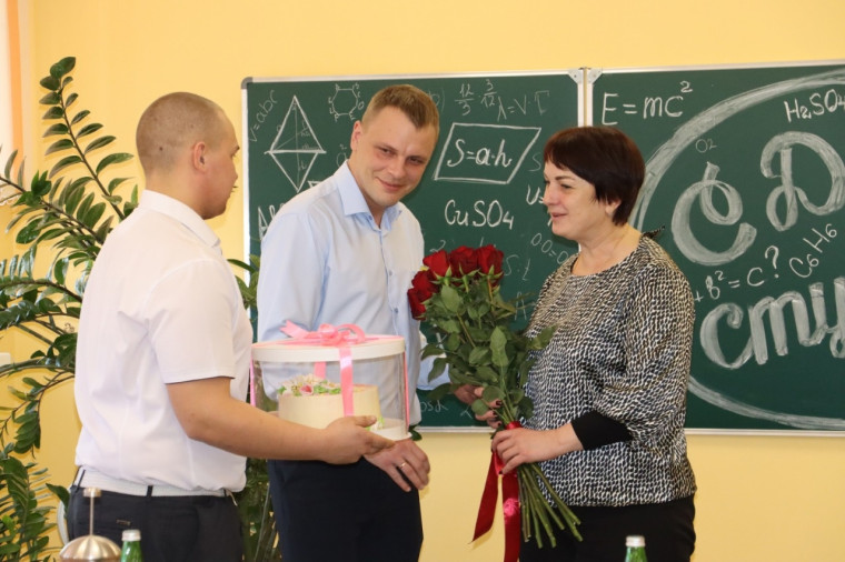 Сегодня Татьяна Круглякова присутствовала на празднике посвященному Дню студента в Чернянском агромеханическом техникуме.